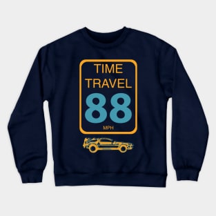 Time Travel Speed Limit Crewneck Sweatshirt